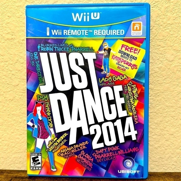 Just Dance 2014 Wii U Game Complete Tested Works Party Music Family Fun - Picture 1 of 6